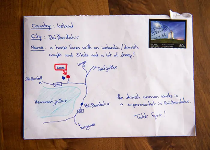 In Iceland, You Can Just Draw a Map Instead of an Address And It Works 🇮🇸