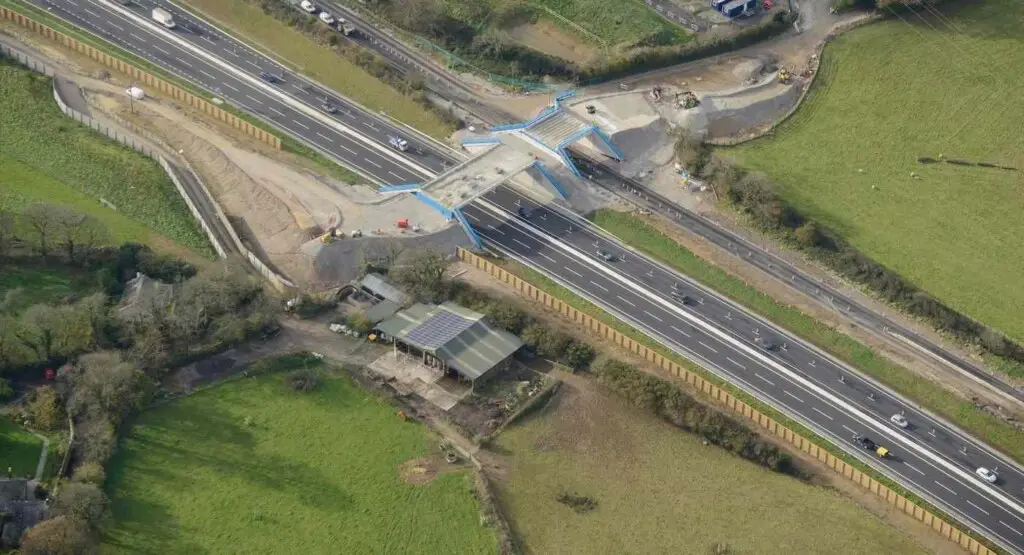 Cornwall Builds ‘Badger Bridge’ to Protect Wildlife from Busy Highway